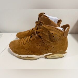 Jordan retro 6 wheat size 12